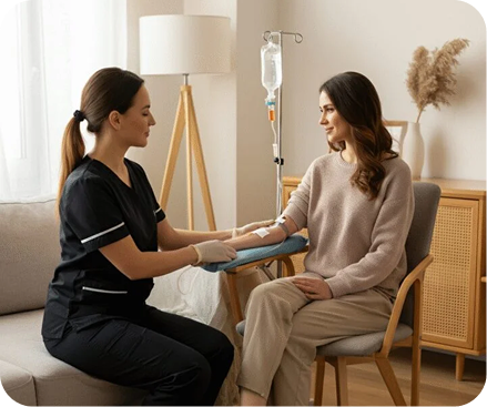 Mobile IV Therapy
(At-Home)